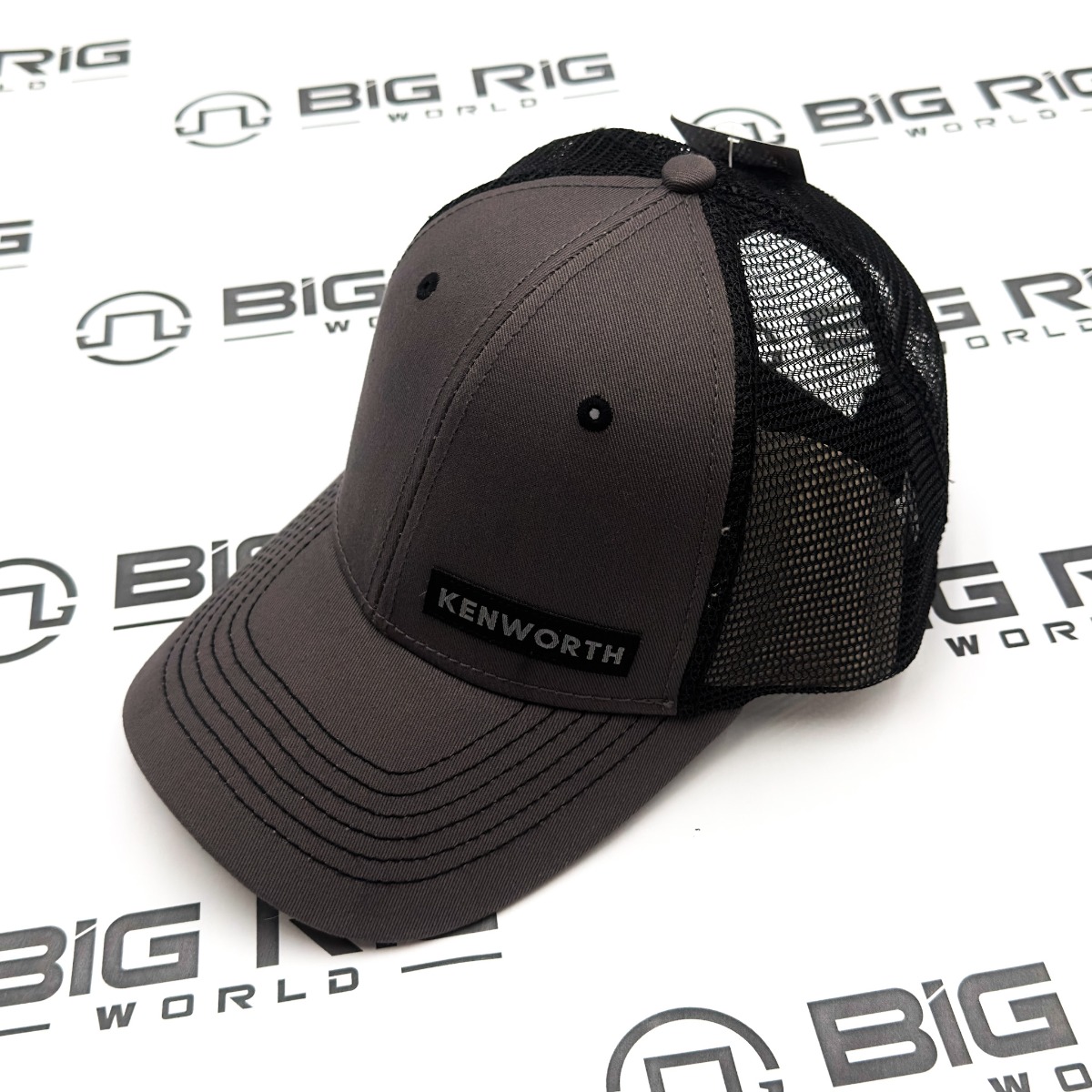 Kenworth Embroidered Trucker Mesh Hat Cap Long Haul Semi Diesel 18 Wheeler KW Kenworth Men main image 2