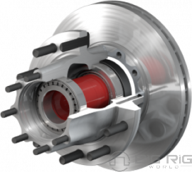Hub/Rotor - Aluminum PreSet R Drive 10083238 - Conmet