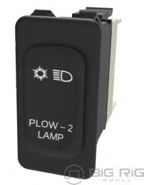 Switch - Rocker, Plow, 2, Lamp A06-30769-158 - Freightliner