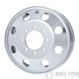 16 X 6K Alcoa Aluminum Wheel - Mirror Polish Outside Only with Dura-Bright 160281DB - Alcoa