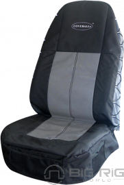 Black & Gray Highback Seat Cover 181704XN1165 - Seats Inc.