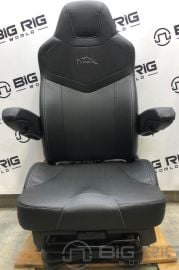 Pinnacle Seat (Black on Black Leather) w/Armrest 187300MW661 - Seats Inc.