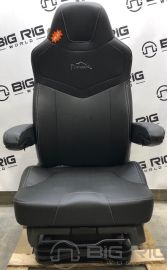 Pinnacle Seat (Black on Black Leather) w/Armrest and Heat 187300MWH661 - Seats Inc.