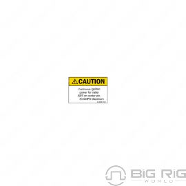 Label - Miscellaneous Caution ABS Power 24-00967-003 - Freightliner