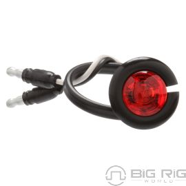 33 Series Red Flange Mount LED Auxiliary Light 33066R - Truck Lite