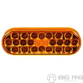 Signal-Stat Yellow Oval LED Front/Park/Turn Light 6050A - Truck Lite