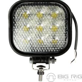 Signal-Stat 4x4 In. LED Work, Flood Light, 846 Lumen 8170 - Truck Lite