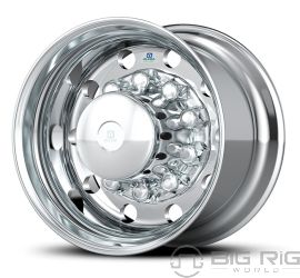 22.5 x 14.00 Alcoa Aluminum Wheel - High Polish Both Sides 88U617 - Alcoa