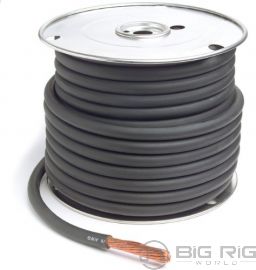 Battery Cable - Black, 4GA, 25 Ft. Spool, Type SGR 82-5714 - Grote