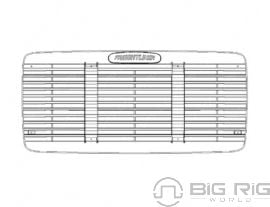Grille Assembly - with Nameplate, Painted, Freightliner 60, 80 A17-14768-000 - Freightliner