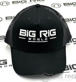 Big Rig World Black Trucker Hat BRW-HAT-01 - Big Rig World