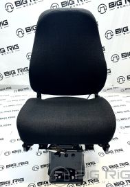Black Mid-Back Seat HIPRO Suspension w Air Lumbar, wo Armrest 51111.035 - National Seating