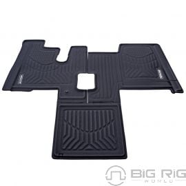 Floor Mat - Kenworth T440, T470, T600, T660, T800, W900 - 3 Piece Set - Manual Transmission 55658 - Redline Floormats