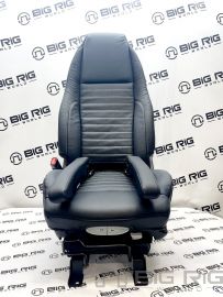 GraMag Highback Seat (Black Leather, Grey Stitching) w/ Heat & Vent AF-11103LE12 - GraMag