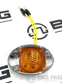 M3 Amber LED Marker Light W/Bezel 00212235P - Optronics