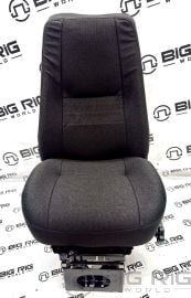 T-Series, Standard Suspension, Mid Back, Black Cloth, W/O Arms 2339130-550 - Bostrom Seating