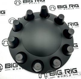 Dome Front Axle Cover With 33mm Standard Thread-On Nut Covers - Matte Black (Color Box) 10334 - United Pacific