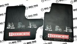 Floor Mat Set - W900, T300, T600, T800 2008 & Up FMKW3TK-NG - Kenworth