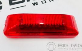 Clearance Marker 4 In. Red Rectangular 2 Pin Light M20350R - Maxxima