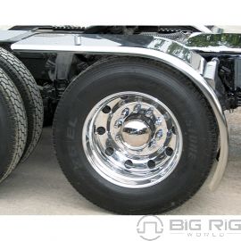 80in Standard Rollin Lo Long Half Fenders with Rolled Edge (16 Gauge) TFEN-H10 - Trux Accessories