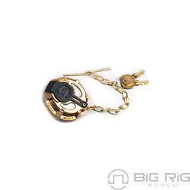 Brass Locking Fuel Cap 600196-6 - Velvac