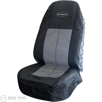 Black & Gray Highback Seat Cover 181704XN1165 - Seats Inc.