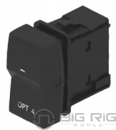 Switch - Modular switch Field, HWD, OPT4, Red, Latch A06-90129-004 - Freightliner