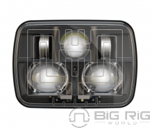 LED Headlight - Model 8910 - Heated High & Low Beam 0554481JWS - JW Speaker