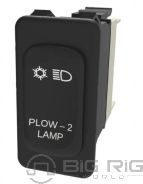 Switch - Rocker, Plow, 2, Lamp A06-30769-158 - Freightliner