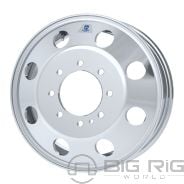 16 X 6K Alcoa Aluminum Wheel - Mirror Polish Outside Only - 160281 - Alcoa