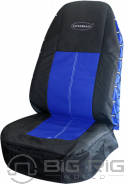 Black & Blue Highback Seat Cover - 181704XN1162 - Seats Inc.
