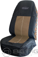 Black & Mocha Highback Seat Cover - 181704XN1163 - Seats Inc.
