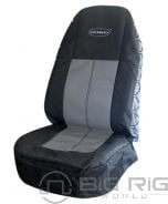 Black & Gray Mid-back Seat Cover - 182704XN1165 - Seats Inc.