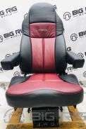 Legacy Silver Seat Two Tone (Black & Burgundy) w/ Arms & Heat 188121MWH1164 - 188121MWH1164 - Seats Inc.