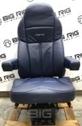 Legacy Silver Seat (Blue Leather) w/ Armrests - 188900MW62 - Seats Inc.