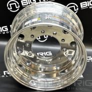 22.5 X 12.25 Alcoa Aluminum Wheel - Mirror Polish Dura-Bright Inside Only 822622DB - Alcoa