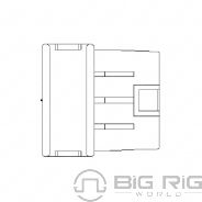 Plug - 3 Cavity, MP280, PAC12020397, Black 23-13141-301 - Freightliner