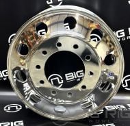 24.5 x 8.25 Alcoa Aluminum Wheel - High Polish Both Sides 98U637 - Alcoa