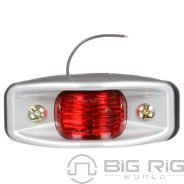 26 Series Marker/Clearance, Red, W/Aluminum Housing 26311R - Truck Lite