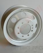 Wheel - Light Truck - Steel, Painted White 29579PW - 29579PW - Accuride