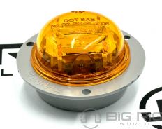 30 Series High Profile 2" Yellow LED W/Gray Flange 30279Y - Truck Lite