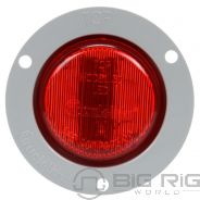 30 Series Low Profile 2" Red LED W/Gray Flange 30272R - Truck Lite