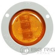 30 Series Low Profile 2 In. Yellow LED W/Gray Flange 30272Y - Truck Lite