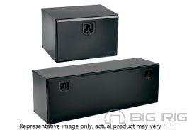 Black Steel Bawer Box 18x18x18 Single Door - 3900MTQ - Merritt Equipment