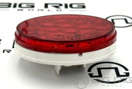 4 Inch Red Stop, Turn, Tail Round LED (19 Diode) TLED-4100R - Trux Accessories