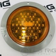 Super 44 Yellow LED Rear Turn Signal W/Flange 44221Y - 44221Y - Truck Lite