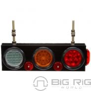 LED Metal Module STT & Back-Up Light, Right Side 44808 - 44808 - Truck Lite