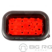 45 Series Red LED Stop/Turn/Tail Light W/Grommet - Kit 45032R - Truck Lite
