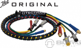 Color Coded 4 -in-One Auxiliary ABS AirPower Lines 20 ft. - 13A2002TEC - Tectran