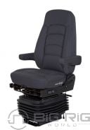 Wide Ride+Serta HiPro (Black Leather) High Back 5300001-900 - Bostrom Seating